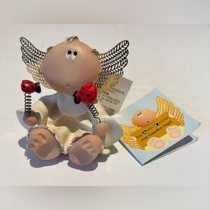 Angel Cheeks Guardian Angel 25953 Kirk’s Kritters by Russ Figurine w/ Tags